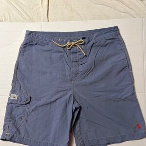 Polo by Ralph Lauren Men's Slate Blue Board Shorts